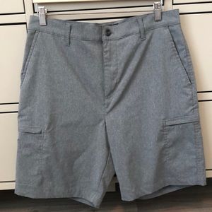 Chaps • Heather Gray Sweat-wicking Shorts